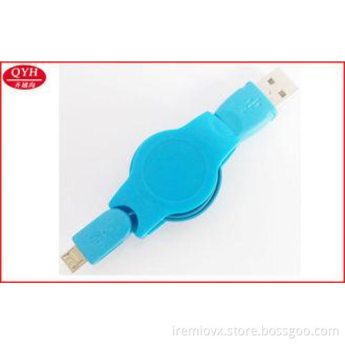 High Speed Micr to USB Retractable Data Cable For Data Tran
